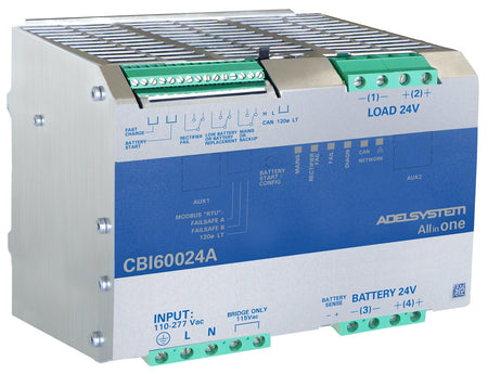 DC-UPS CBI60024A All In One Modbus TCP/IP (24V / 25A) DC-UPS CBI60024A All In One Modbus TCP/IP (24V / 25A)