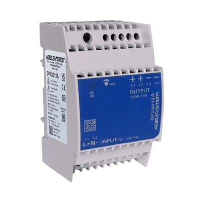 Fonte de Alimentação DFX6012A (12 Vdc, 4.5A, 65W) Fonte de Alimentação DFX6012A (12 Vdc, 4.5A, 65W)