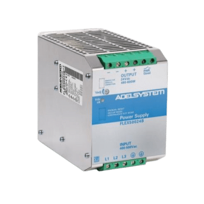 Fonte de Alimentação FLEX50024B trifásica (24 Vdc, 25A, até 600W) Fonte de Alimentação FLEX50024B trifásica (24 Vdc, 25A, até 600W)
