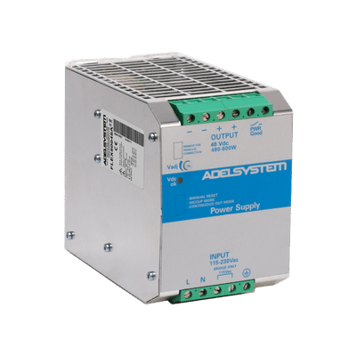 Fonte de Alimentação FLEX50048A (48 Vdc, 12A, até 600W) Fonte de Alimentação FLEX50048A (48 Vdc, 12A, até 600W)