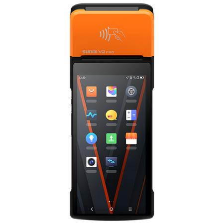 Sunmi V2 Pro, 1D, USB-C, BT, Wi-Fi, 4G, NFC, GPS, kit (USB), Android Sunmi V2 Pro, 1D, USB-C, BT, Wi-Fi, 4G, NFC, GPS, kit (USB), Android