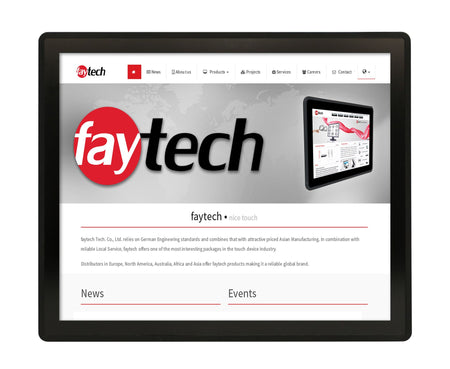Monitor 17' FT17TMCAPOB Capacitive Touch Optically bonded Monitor 17' FT17TMCAPOB Capacitive Touch Optically bonded