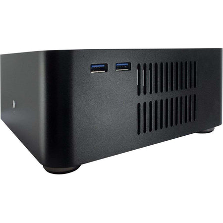 Caixa Mini-ITX A80 60W preta - AGL Caixa Mini-ITX A80 60W preta - AGL