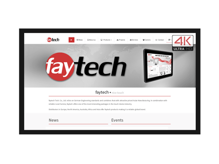 Monitor 55' 4K FT55HDKTMCAPHBOB4K Open Frame Capacitive Touch Monitor 55' 4K FT55HDKTMCAPHBOB4K Open Frame Capacitive Touch