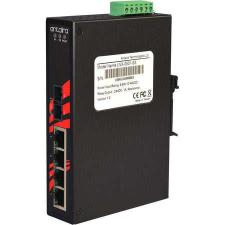 Switch LNX-0501-S3-T (4*10/100Tx + 1*100Fx SC) | EOT -40~75C - AGL Switch LNX-0501-S3-T (4*10/100Tx + 1*100Fx SC) | EOT -40~75C - AGL