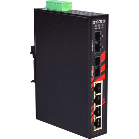 Switch LNX-0602-S3-T (4*10/100Tx + 2*100Fx SC) - AGL Switch LNX-0602-S3-T (4*10/100Tx + 2*100Fx SC) - AGL