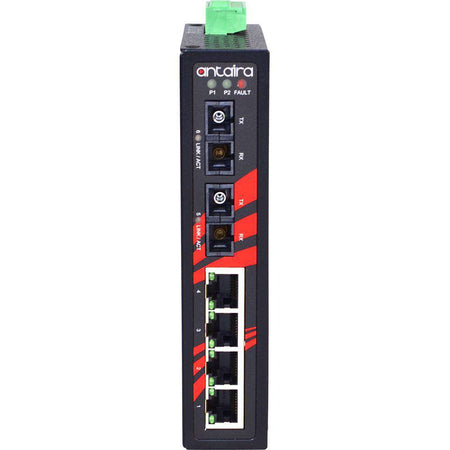 Switch LNX-0602-S3-T (4*10/100Tx + 2*100Fx SC) - AGL Switch LNX-0602-S3-T (4*10/100Tx + 2*100Fx SC) - AGL