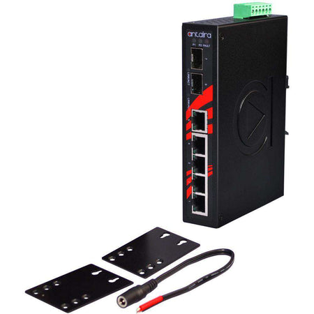 Switch LNX-0702C-SFP-T (5*10/100Tx + 2*100/1000 SFP) - AGL Switch LNX-0702C-SFP-T (5*10/100Tx + 2*100/1000 SFP) - AGL