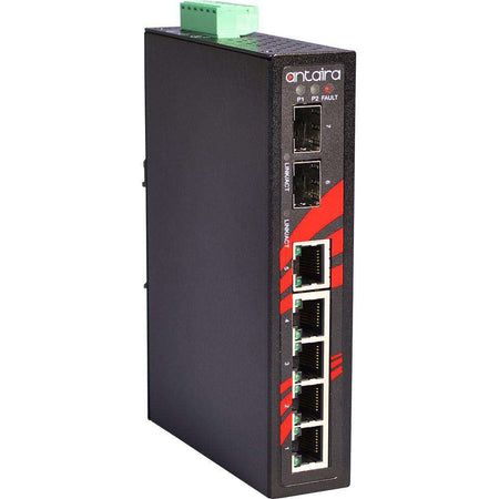 Switch LNX-0702C-SFP-T (5*10/100Tx + 2*100/1000 SFP) - AGL Switch LNX-0702C-SFP-T (5*10/100Tx + 2*100/1000 SFP) - AGL