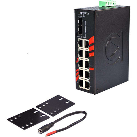 Switch LNX-1002C-SFP (8*10/100Tx + 2*100/1000 SFP) - AGL Switch LNX-1002C-SFP (8*10/100Tx + 2*100/1000 SFP) - AGL