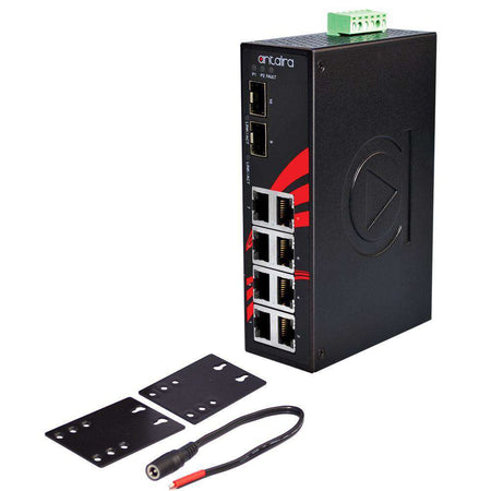 Switch LNX-1002G-SFP (8* 10/100/1000Tx + 2* 100/1000 SFP) - AGL Switch LNX-1002G-SFP (8* 10/100/1000Tx + 2* 100/1000 SFP) - AGL