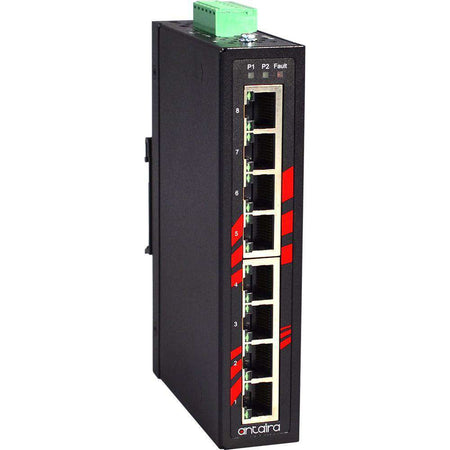 Switch LNX-800AG-T (8* 10/100/1000Tx) SLIM | EOT -40~75C - AGL Switch LNX-800AG-T (8* 10/100/1000Tx) SLIM | EOT -40~75C - AGL
