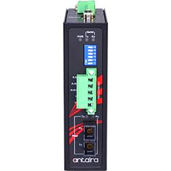 Conversor RS-232/422/485 para fibra STF-401C-CM02-T, MM 2KM, SC Conversor RS-232/422/485 para fibra STF-401C-CM02-T, MM 2KM, SC