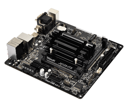 ASRock J4125-ITX (Intel Celeron J4125 até 2.7Ghz, PCIe, Audio 7.1) ASRock J4125-ITX (Intel Celeron J4125 até 2.7Ghz, PCIe, Audio 7.1)
