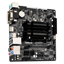 ASRock J4125-ITX (Intel Celeron J4125 até 2.7Ghz, PCIe, Audio 7.1) ASRock J4125-ITX (Intel Celeron J4125 até 2.7Ghz, PCIe, Audio 7.1)