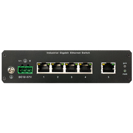 Switch JDL105G (5*10/100/1000Tx) | EOT -40~75C - AGL Switch JDL105G (5*10/100/1000Tx) | EOT -40~75C - AGL