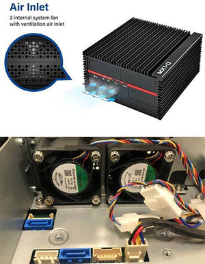 Ventoinha de refrigeração interna para placas gráficas