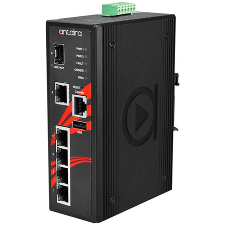Switch LMP-0601G-SFP (4*10/100/1000Tx+1*1000Tx+1*SFP) - AGL Switch LMP-0601G-SFP (4*10/100/1000Tx+1*1000Tx+1*SFP) - AGL