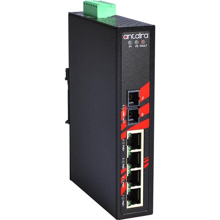 Switch PoE+ LNP-0501-M (4*10/100Tx + 1*100Fx MM 2Km) - AGL Switch PoE+ LNP-0501-M (4*10/100Tx + 1*100Fx MM 2Km) - AGL