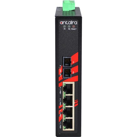 Switch PoE+ LNP-0501-M (4*10/100Tx + 1*100Fx MM 2Km) - AGL Switch PoE+ LNP-0501-M (4*10/100Tx + 1*100Fx MM 2Km) - AGL