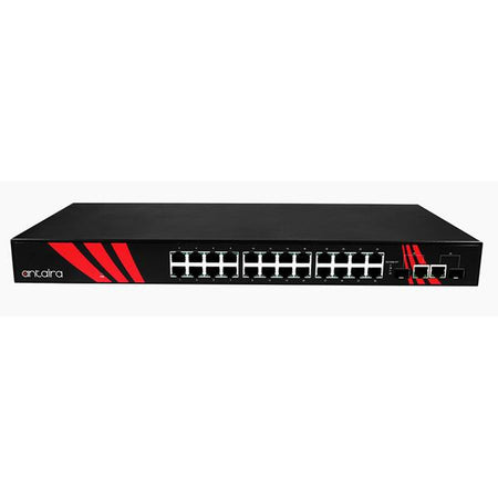 Switch LNX-2602G-SFP-T (24* 10/100/1000Tx + 2* Gigabit Combo) - AGL Switch LNX-2602G-SFP-T (24* 10/100/1000Tx + 2* Gigabit Combo) - AGL