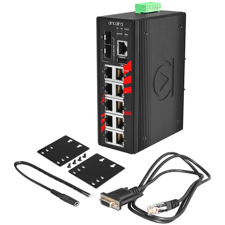 Switch LMX-1202M-SFP (8*10/100Tx + 2*10/100/1000Tx + 2*100/1000 SFP) Switch LMX-1202M-SFP (8*10/100Tx + 2*10/100/1000Tx + 2*100/1000 SFP)