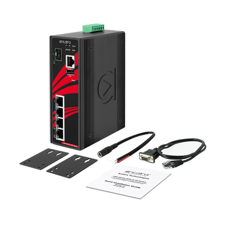 Switch LMX-0501G-SFP-V2 (4*10/100/1000Tx + 1*100/1000 SFP) Switch LMX-0501G-SFP-V2 (4*10/100/1000Tx + 1*100/1000 SFP)
