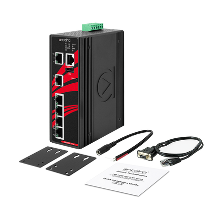 Switch PoE+ LMP-0600-V2 (4*10/100Tx 30W Porta + 2*10/100Tx) Switch PoE+ LMP-0600-V2 (4*10/100Tx 30W Porta + 2*10/100Tx)