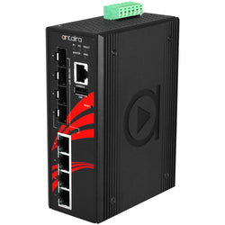 Switch LMX-0804G-SFP (4*10/100/1000Tx + 4*100/1000Fx SFP) Switch LMX-0804G-SFP (4*10/100/1000Tx + 4*100/1000Fx SFP)