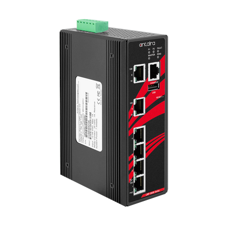 Switch PoE+ LMP-0600-V2 (4*10/100Tx 30W Porta + 2*10/100Tx) Switch PoE+ LMP-0600-V2 (4*10/100Tx 30W Porta + 2*10/100Tx)