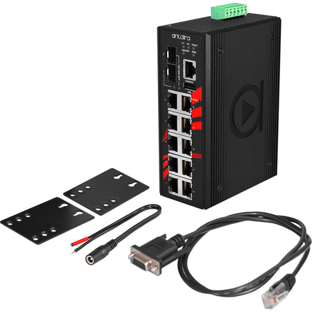 Switch ATEX LMX-1202G-SFP (10*10/100/1000Tx + 2*100/1000 SFP) Switch ATEX LMX-1202G-SFP (10*10/100/1000Tx + 2*100/1000 SFP)