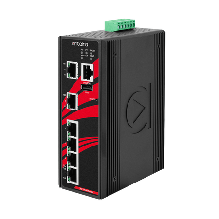 Switch PoE+ LMP-0600-24-V2 (4*10/100Tx 30W Porta + 2*10/100Tx) Switch PoE+ LMP-0600-24-V2 (4*10/100Tx 30W Porta + 2*10/100Tx)