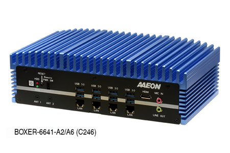 AAEON BOXER-6641 (Intel 8 Gen, 4 LAN, 6 COM, 2 HDMI,10-35VDC) AAEON BOXER-6641 (Intel 8 Gen, 4 LAN, 6 COM, 2 HDMI,10-35VDC)