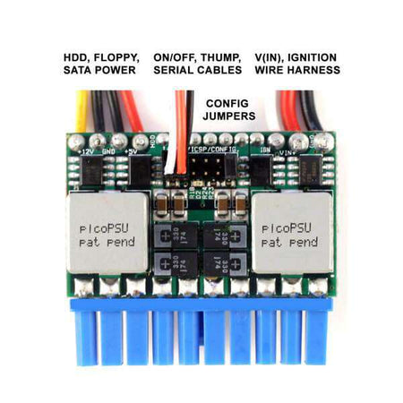 Fonte picoPSU M3-ATX 6-24V DC/DC 125W - AGL Fonte picoPSU M3-ATX 6-24V DC/DC 125W - AGL