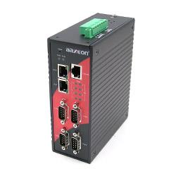 Conversor STE-6104C-T RS232/422/485 para Ethernet (4 portas) Conversor STE-6104C-T RS232/422/485 para Ethernet (4 portas)