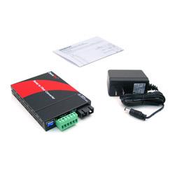 Conversor RS-232/422/485 para fibra STF-300C-CM02, Multi-Mode 2KM, SC Conversor RS-232/422/485 para fibra STF-300C-CM02, Multi-Mode 2KM, SC
