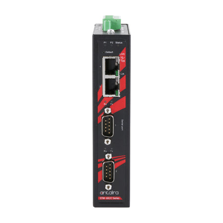 Gateway STM-602C-T Modbus TCP para RS232/422/485 EOT Gateway STM-602C-T Modbus TCP para RS232/422/485 EOT