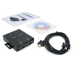 Conversor UTS-402CK-SI USB2.0 para 2* RS232/422/485 Conversor UTS-402CK-SI USB2.0 para 2* RS232/422/485