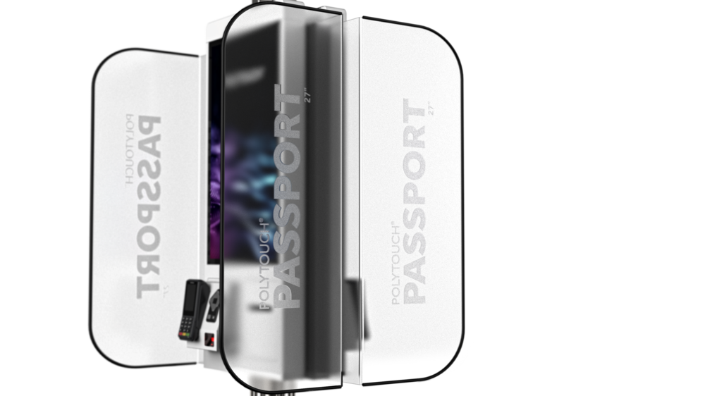 Quiosque PASSPORT 27 Twin (Intel i3/ i5, EPSON TM88VI, TPA)