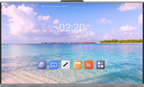 Whiteboard interativo 86' FT86A311D2OB (Android 13)