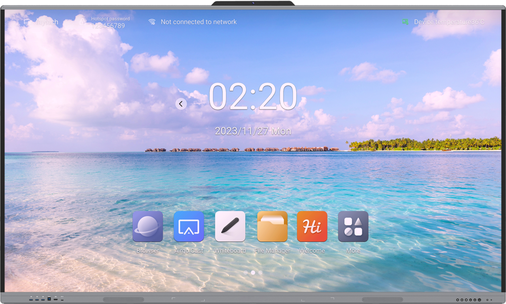 Whiteboard interativo 86' FT86A311D2OB (Android 13)
