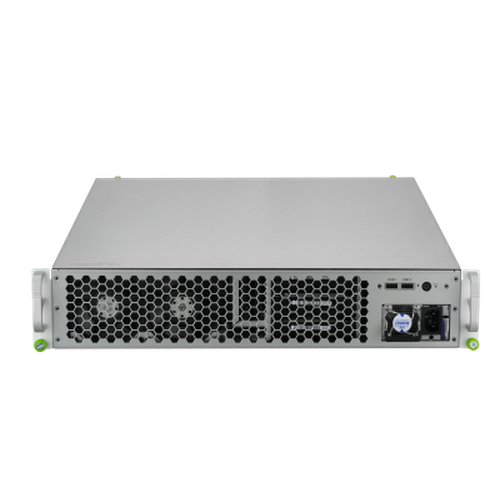Aetina AIP-RQ87 — sistema Edge AI rack 2U, painel frontal