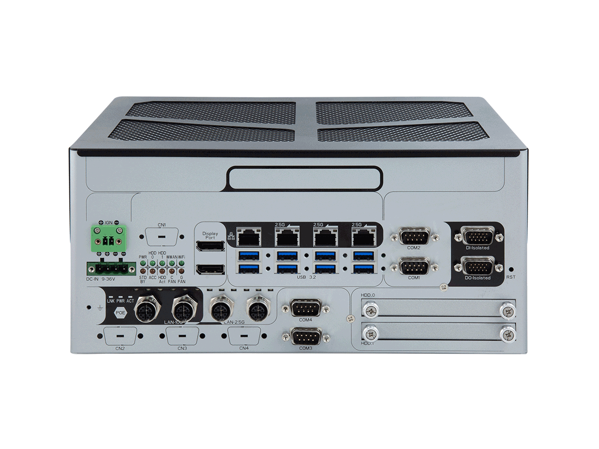 Arbor FPC-5210-2M4 (Intel 12 Gen LGA1700, 64GB, 2x M12 10GbE PoE)
