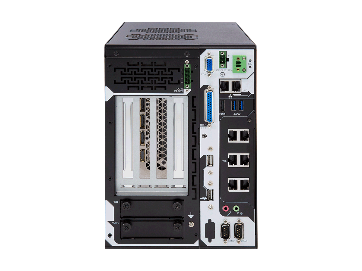 Arbor FPC-9108-P6-G3 (Intel 10ª Xeon Core, 6 GbE PoE, RTX 3090)