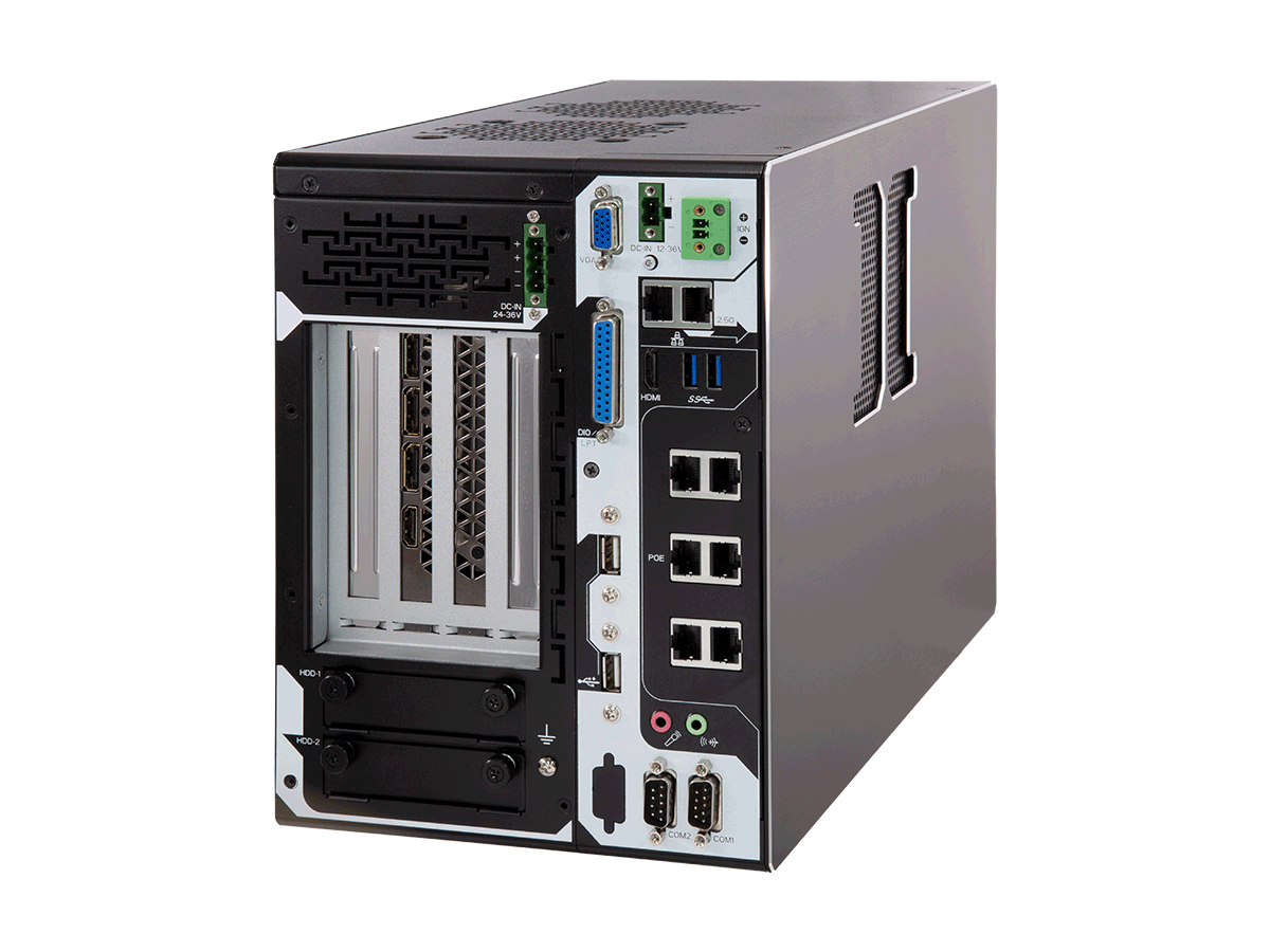 Arbor FPC-9108-P6-G3 (Intel 10ª Xeon Core, 6 GbE PoE, RTX 3090)