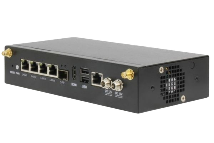 AAEON FWS-2280 (Intel® Celeron® J6412, 4* GbE, 1* SFP)