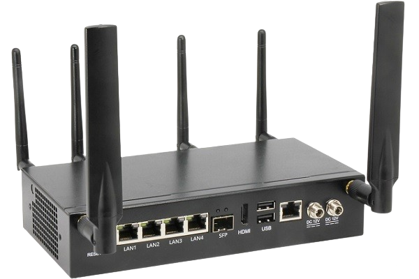 AAEON FWS-2280 (Intel® Celeron® J6412, 4* GbE, 1* SFP)