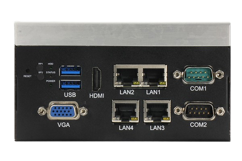 AAEON ICS-6280 (Intel Atom® x6425E, 4x GbE I210-AT)