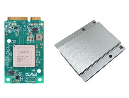 Mitac MMPE-01HAI-MB1 AI (Hailo-8, MiniPCIe com ThermalKit para MB1)