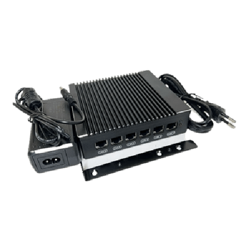 Mini-PC MPC-6LAN-N3700 (Intel Pentium N3700, 6 Intel I225-V 2.5GbE)